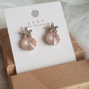 PICK 3 FOR $10 or $5 each; Dainty Rhinestone Stud Earrings